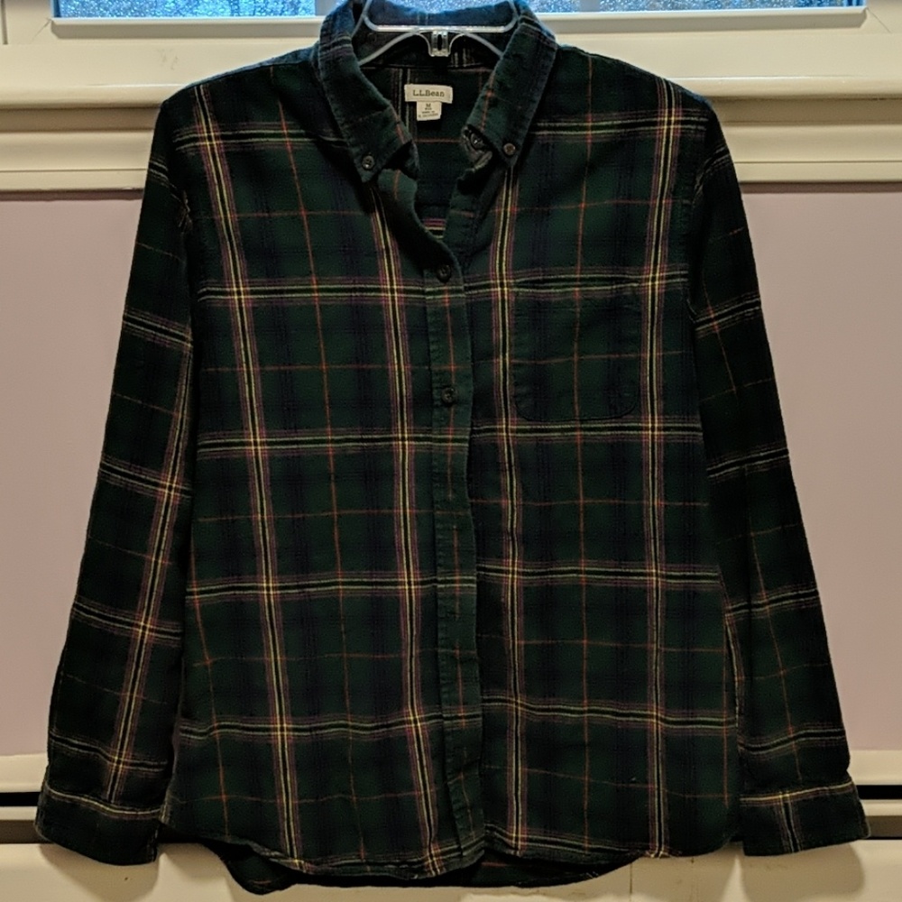 L.L. Bean flannel shirt